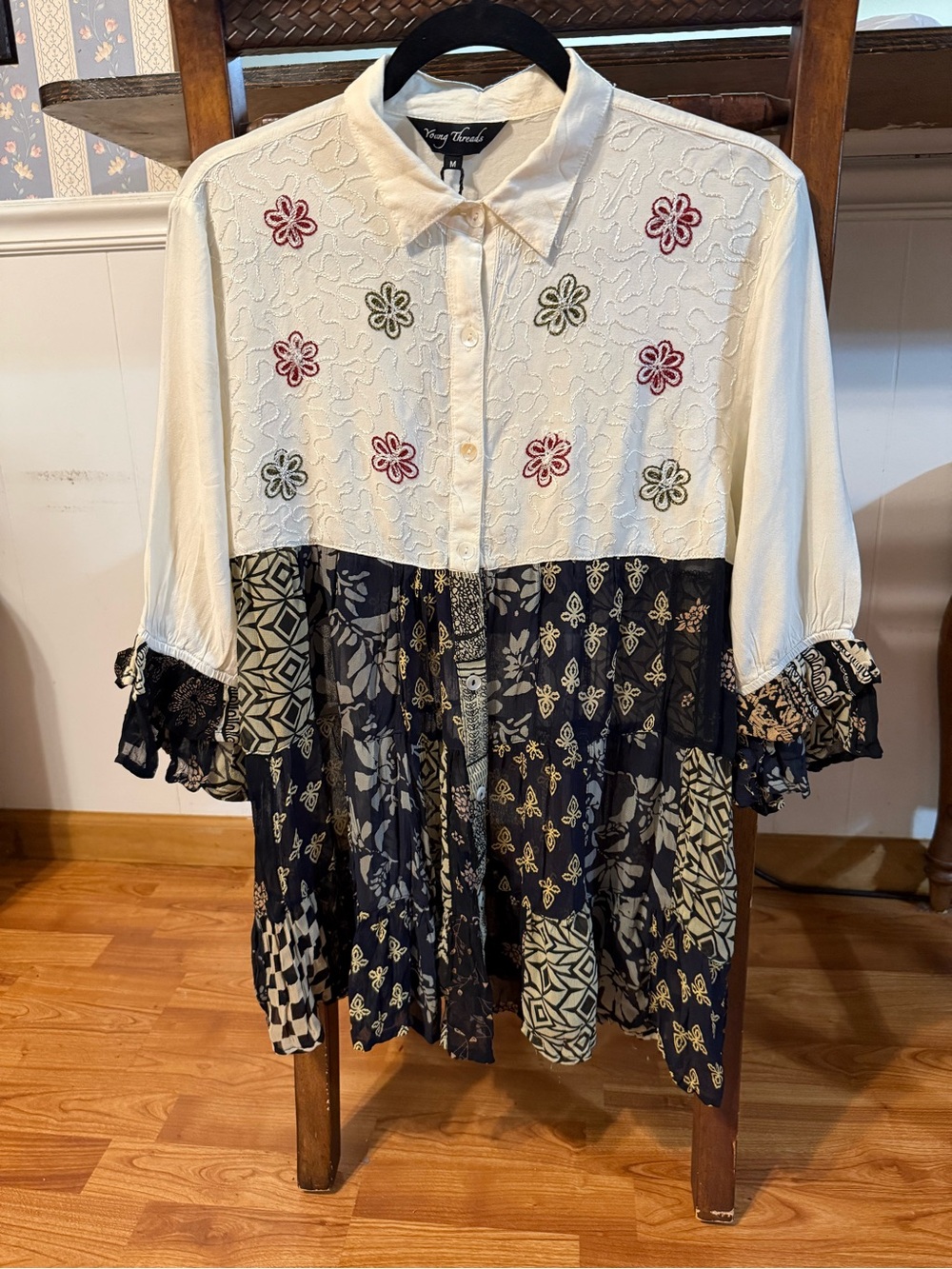 Young Threads Gorgeous Boho Top